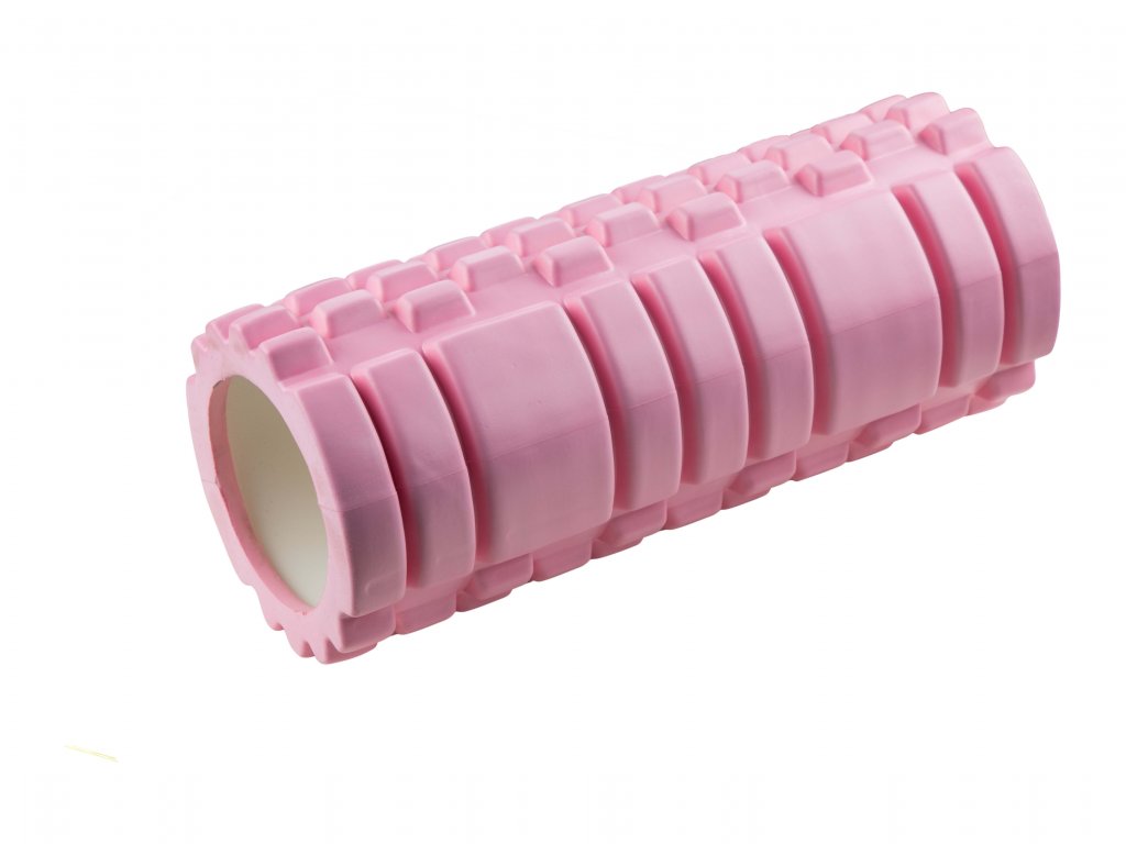 Masážní válec foam roller 33x14 cm VFstyle růžový