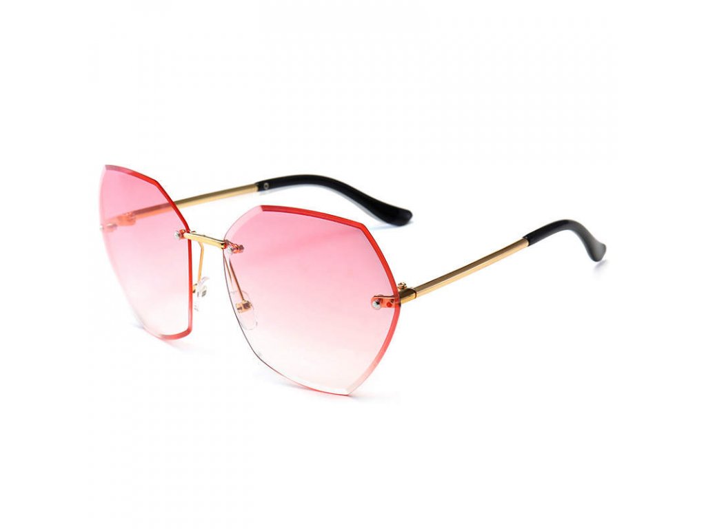 Růžové sluneční brýle pilotky California | VFstyle.cz