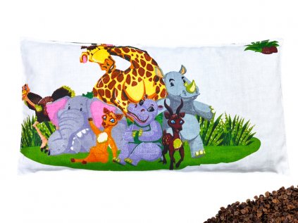 Pohankový polštářek 30x15 cm Zoo