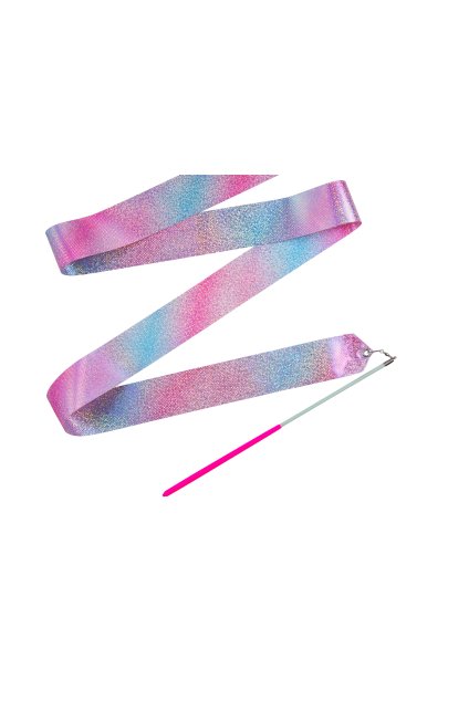 Dětská gymnastická stuha s tyčkou UNICORN 2 m