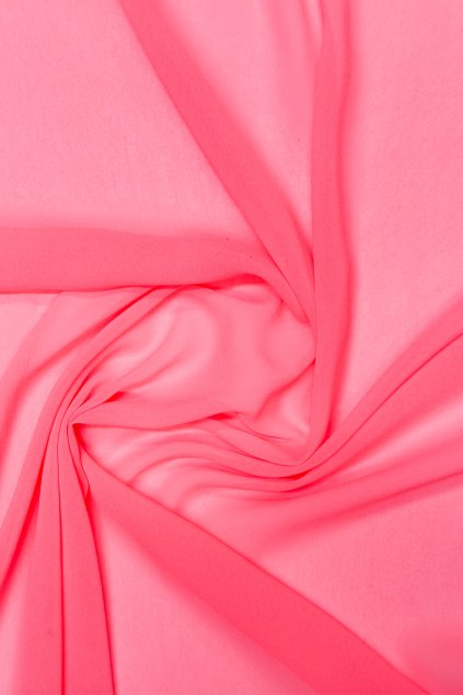 Šifon růžový