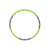 Skládací obruč Hula hoop, zeleno-šedá