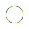 Skládací obruč Hula hoop, zeleno-šedá