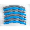 Skládací obruč Hula hoop, modro-šedá
