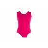 Bavlněný gymnastický dres bez rukávu růžový