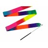 Dětská gymnastická stuha s tyčkou RAINBOW 2 m