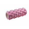 Masážní válec foam roller plus 33x12 cm VFstyle růžový