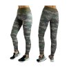 Dámské legíny Camo zelené