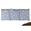 Nahřívací polštářek bederní s pohankovými slupkami 50x20 cm Stars šedé