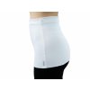 Fleecový ledvinový pás Premium, bílý