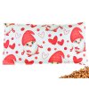 Nahřívací polštářek s třešňovými peckami 30x15 cm Gnomes