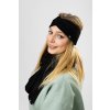 Zimní čelenka Frosty černá