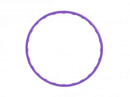 Dětská skládací obruč Hula hoop 66 cm fialová