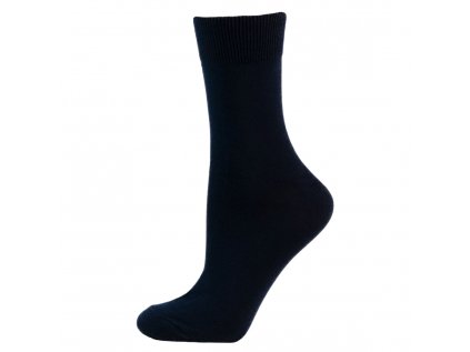 Bavlněné dámské ponožky HIGH černé