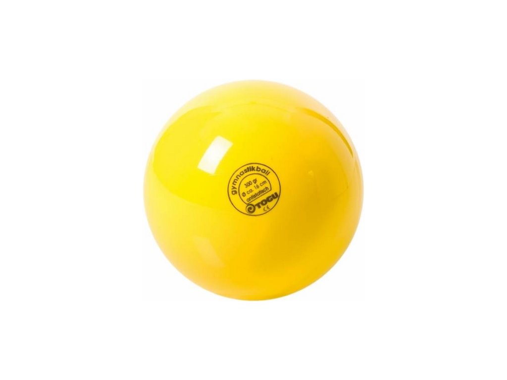 Lopta na modernú gymnastiku Togu žltá