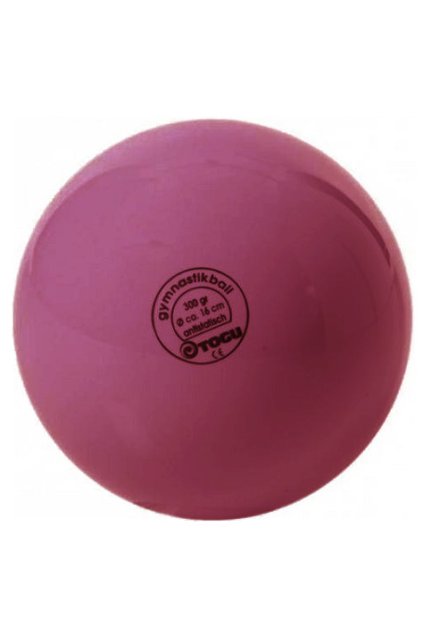 Lopta na modernú gymnastiku Togu tmavo ružová