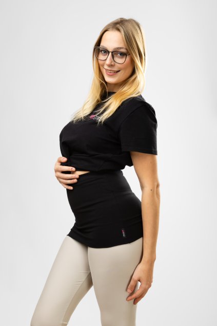 Bedrový pás Bio Premium, čierny