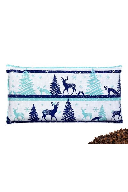 Pohankový polštářek 30x15 cm Deers