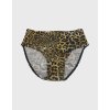 Spodný diel plaviek s vysokým pásom Gabriella tigrované