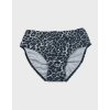Spodný diel plaviek s vysokým pásom Gabriella leopard sivé