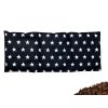Pohánkový vankúš bedrový 50x20 cm Stars čierne