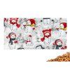 Nahrievací vankúšik s čerešňovými kôstkami 30x15 cm Snowmen and Dog
