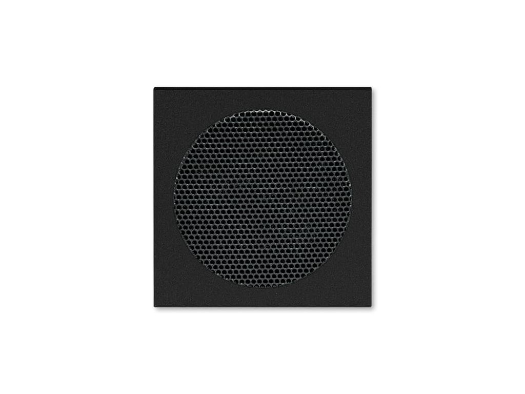 Kryt pro reproduktor AudioWorld, s kulatou mřížkou (rozměr 55x55 mm); onyx; 5016H-A00075 63