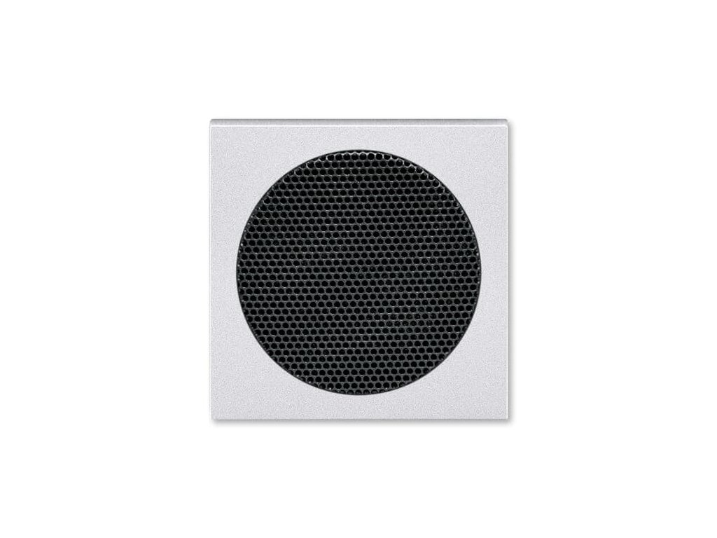 Kryt pro reproduktor AudioWorld, s kulatou mřížkou (rozměr 55x55 mm); titanová; 5016H-A00075 70