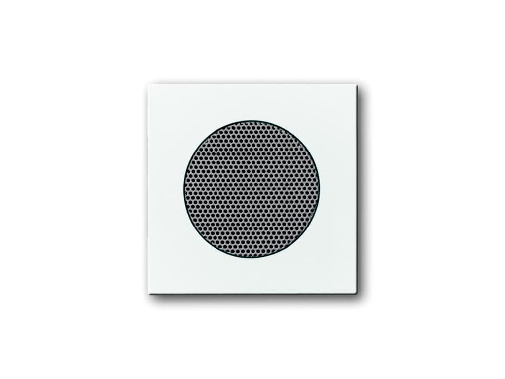 Kryt pro reproduktor AudioWorld, s kulatou mřížkou; studio bílá; 8253-84; 2CKA008200A0081