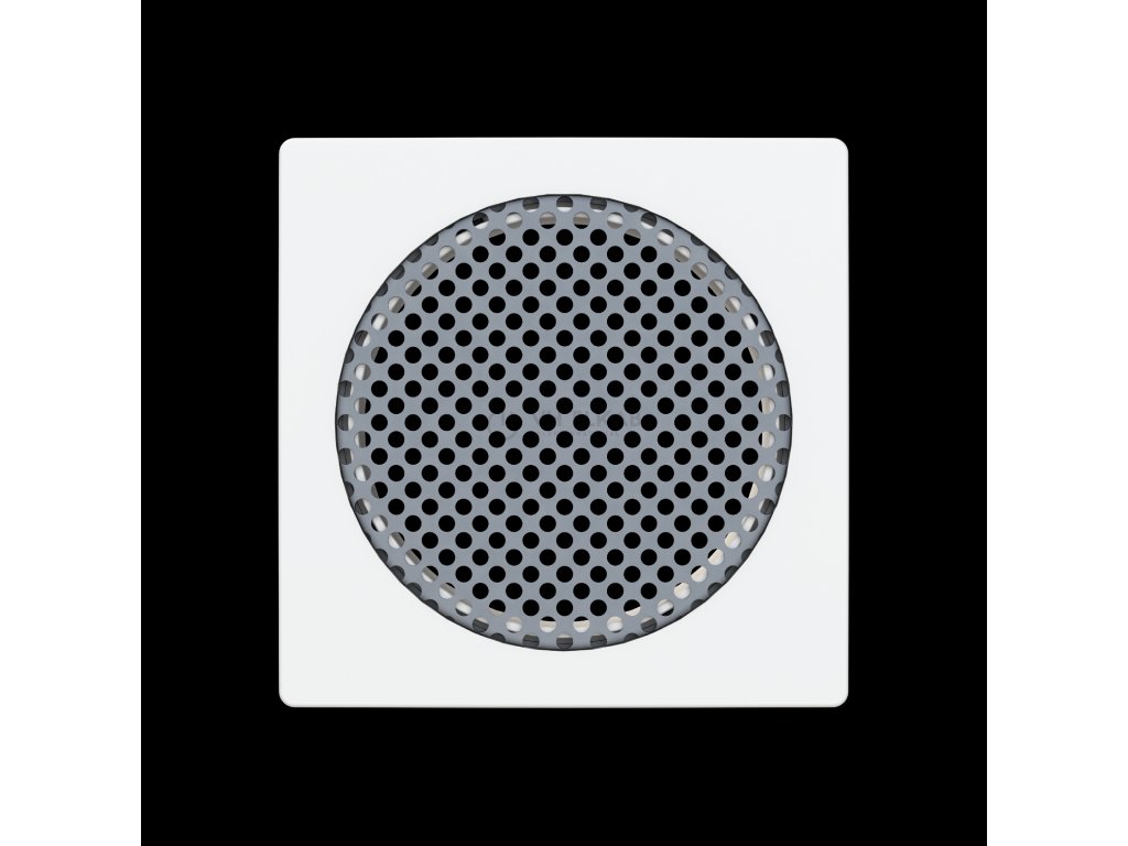 Kryt pro reproduktor AudioWorld, s kulatou mřížkou; Zoni®, matná bílá; 5016T-A00075 240