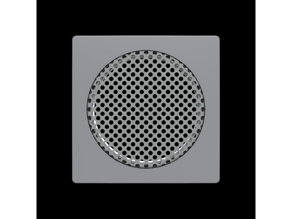 Kryt pro reproduktor AudioWorld, s kulatou mřížkou; Zoni®, šedá; 5016T-A00075 241