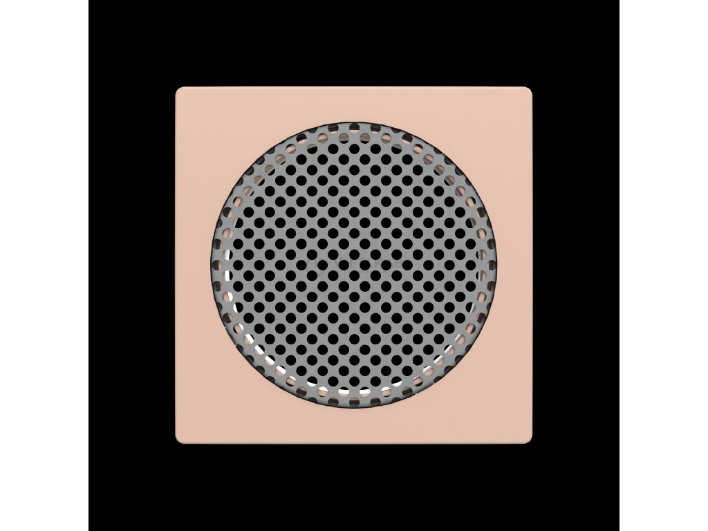 Kryt pro reproduktor AudioWorld, s kulatou mřížkou; Zoni®, pudrová; 5016T-A00075 242