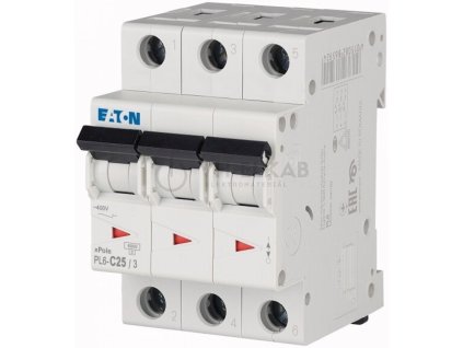 Jistič EATON PL6-C25/3 25A (286603)