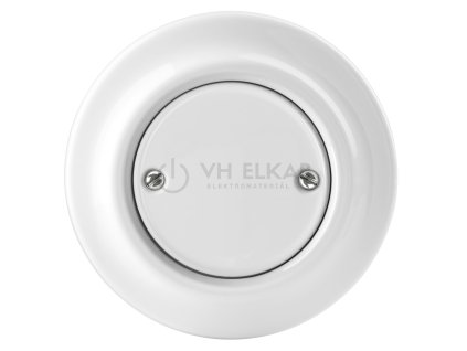 Kryt zaslepovací; bílá-porcelán; 3902K-C00100