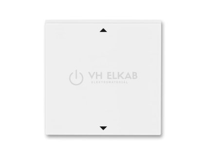 Kryt spínače žaluziového Busch-Jalousiecontrol II, s krátkocest. ovl.; bílá/bílá; 3299H-A00110 03