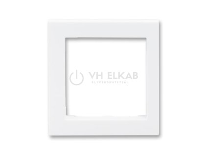 Kryt rámečku s otvorem 55x55, krajní; bílá; 3901H-A00255 03