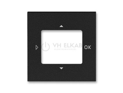 Kryt pro přístroje s plovoucím krytem (rozměr 55x55 mm); onyx; 3299H-A40100 63