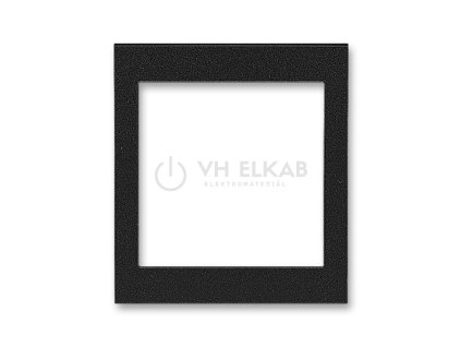 Kryt rámečku s otvorem 55x55, střední; onyx; 3901H-A00355 63