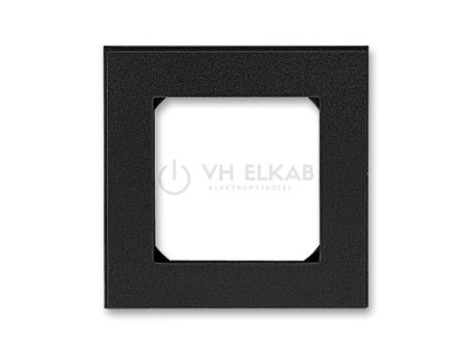 Rámeček jednonásobný; onyx/kouřová černá; 3901H-A05010 63