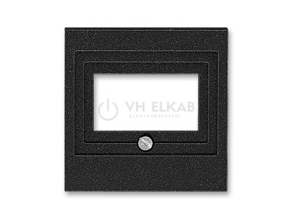 Kryt zásuvky reproduktorové, komunikační přímé nebo přístroje USB; onyx; 5014H-A00040 63
