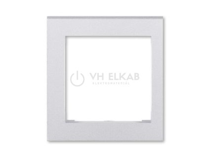 Kryt rámečku s otvorem 55x55, krajní; titanová; 3901H-A00255 70