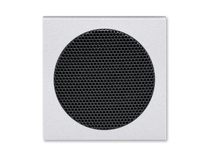 Kryt pro reproduktor AudioWorld, s kulatou mřížkou (rozměr 55x55 mm); titanová; 5016H-A00075 70