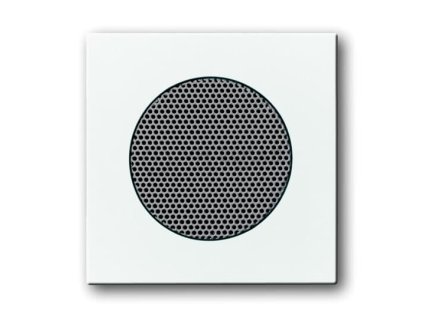 Kryt pro reproduktor AudioWorld, s kulatou mřížkou; studio bílá; 8253-84; 2CKA008200A0081