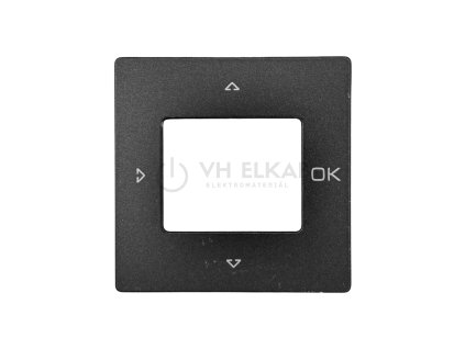 2505 kryt pro pristroje s plovoucim krytem zoni matna cerna 3299t a40100 237