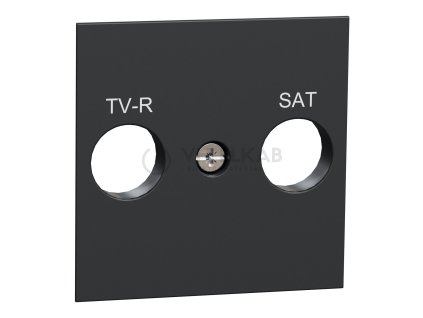 3313 3313 3313 centr deska pro tv r sat zasuvku antracit nu944154