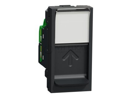 3397 3397 zasuvka 1xrj45 kat 6 ftp 1m antracit nu344754