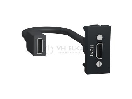 HDMI konektor (předzapojený), 1M, Antracit NU343054