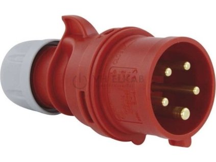 Vidlice 5-pólová, 16A / 400V, 6h, IP44 /015-6/