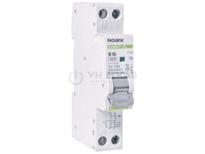 Proudový chránič s jističem NOARK 111161 EX9NLE 1PN B10 30mA 1M 6kA typ A