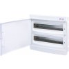1190 1 rozvadec pod omitku eti ecm 2x18po 36 mod 2 rady ip40 plna dvirka plast